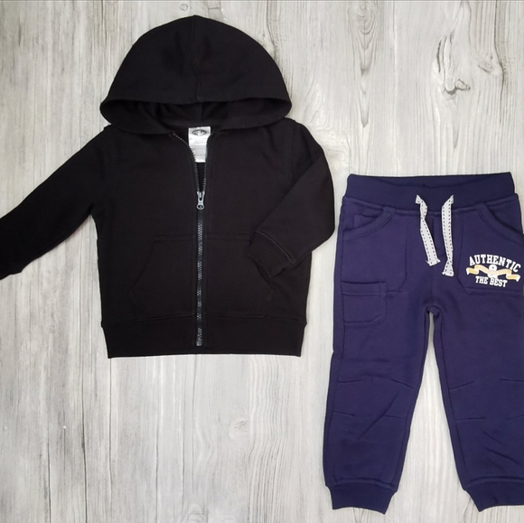 2 YEARS Hoodie & Sweatpants NWT / EUC - Picture 3 of 8